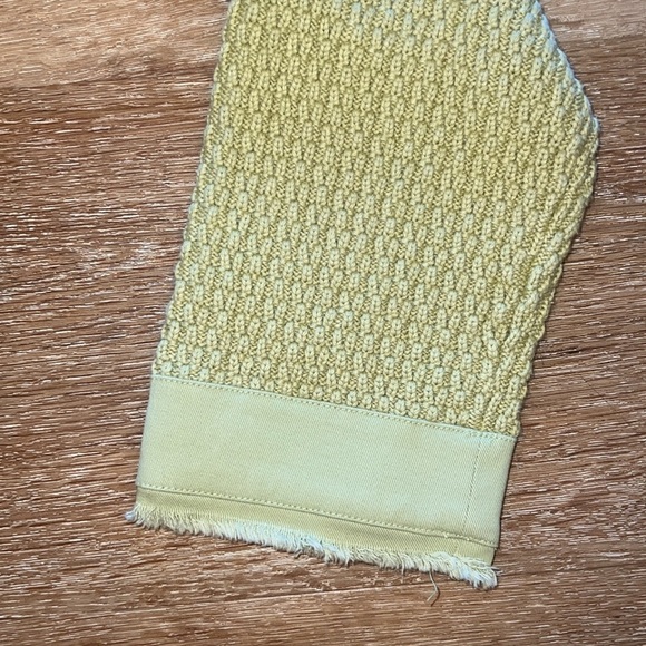 Talbots Sweater Jacket 100% Cotton Sage Green Large - Picture 4 of 12